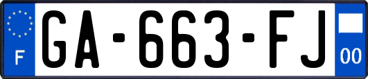 GA-663-FJ
