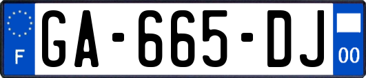 GA-665-DJ