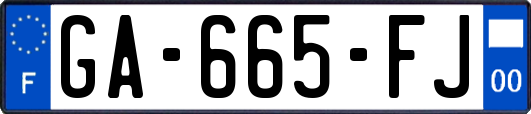 GA-665-FJ