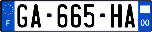 GA-665-HA