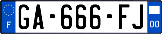 GA-666-FJ