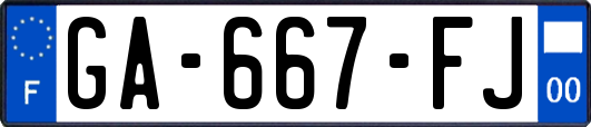 GA-667-FJ