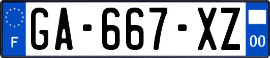 GA-667-XZ