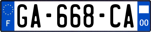 GA-668-CA