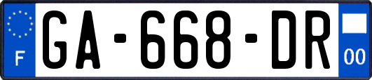 GA-668-DR
