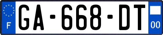 GA-668-DT