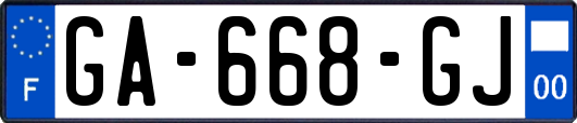 GA-668-GJ