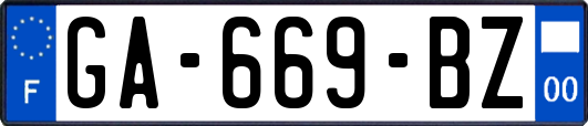 GA-669-BZ
