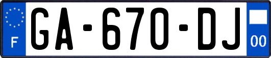 GA-670-DJ