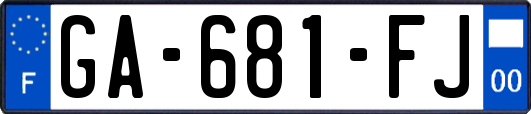 GA-681-FJ
