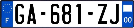GA-681-ZJ