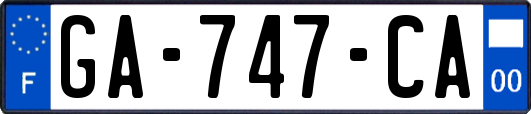 GA-747-CA