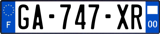 GA-747-XR