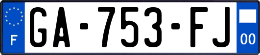 GA-753-FJ