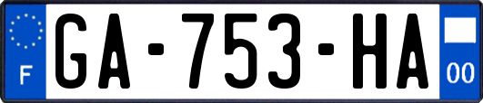 GA-753-HA