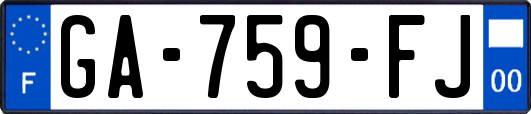 GA-759-FJ
