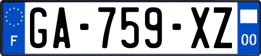 GA-759-XZ