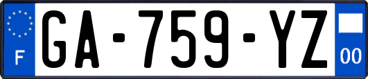 GA-759-YZ