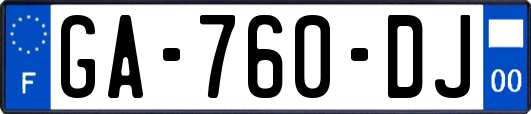 GA-760-DJ