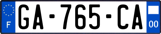 GA-765-CA