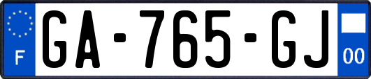 GA-765-GJ