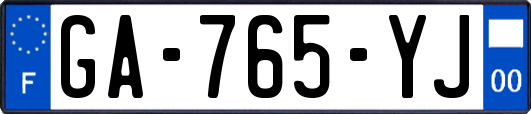 GA-765-YJ