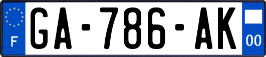 GA-786-AK