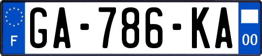 GA-786-KA