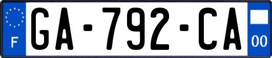 GA-792-CA