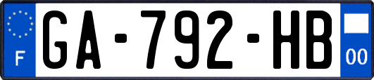 GA-792-HB