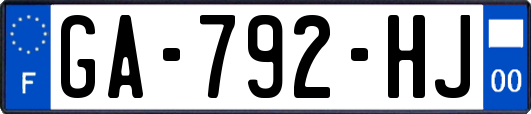GA-792-HJ