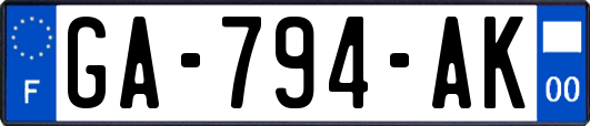 GA-794-AK