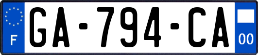 GA-794-CA