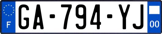 GA-794-YJ