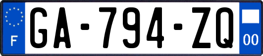 GA-794-ZQ