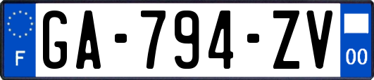 GA-794-ZV