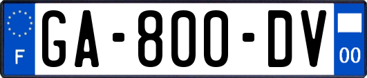 GA-800-DV