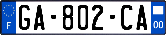 GA-802-CA