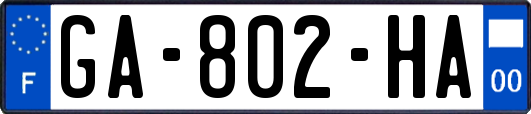 GA-802-HA