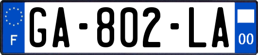 GA-802-LA