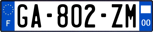 GA-802-ZM