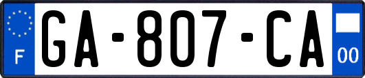 GA-807-CA