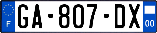 GA-807-DX