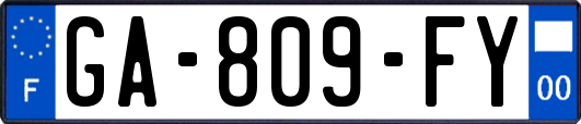 GA-809-FY