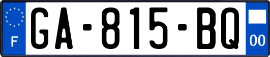GA-815-BQ