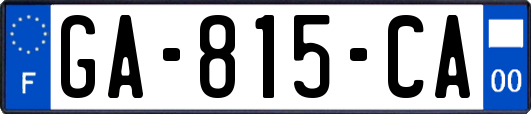 GA-815-CA