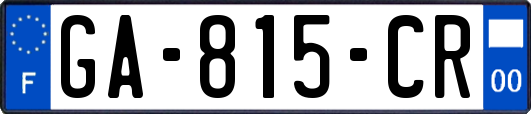 GA-815-CR