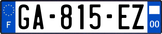 GA-815-EZ