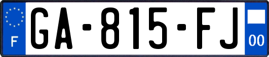 GA-815-FJ
