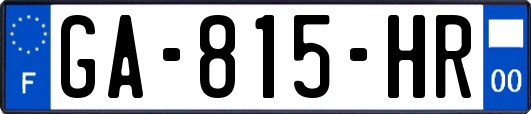 GA-815-HR